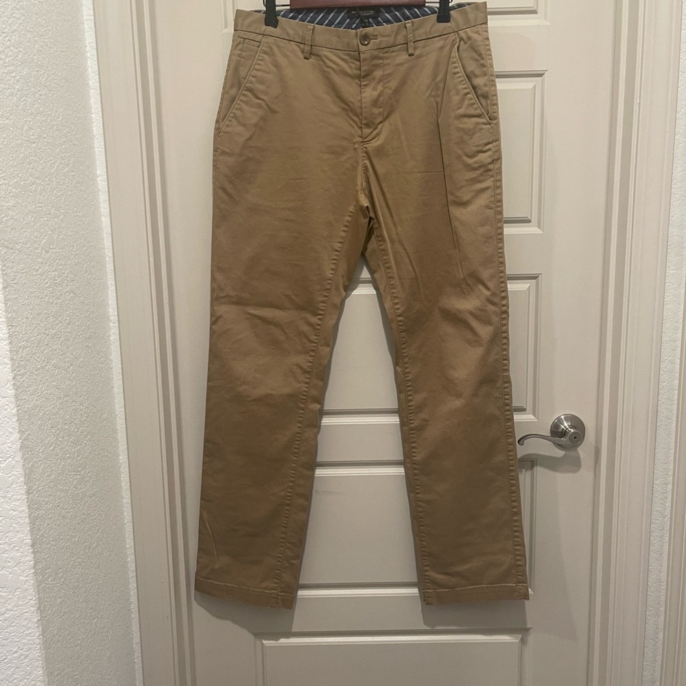 Banana Republic Mens Vintage Straight Fit Chino Pants 33 x 34